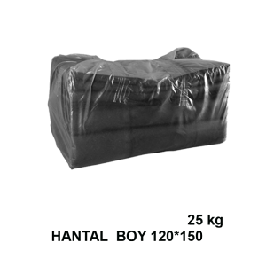 DÖKME 25 KG 120*150 Hantal Çöp Poşeti Siyah