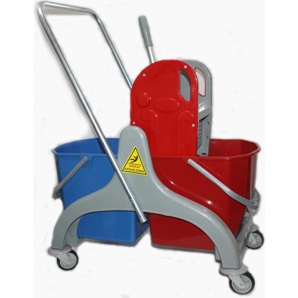 Nemkar Çift Bölmeli Presli Kova Plastik 20 lt