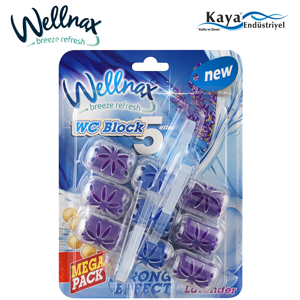 Wellnax 3lü Klozet Bloğu Lavanta