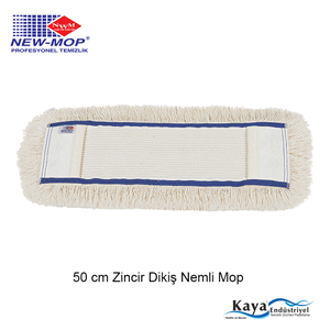 Zincir Dikiş Nemli Mop 50cm