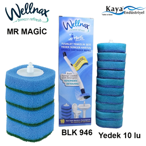Wellnax Mr Magic BLK946 YEDEK SÜNGER