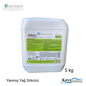 Entem Grill 5 kg Yanmış Yağ Kir Çözücü